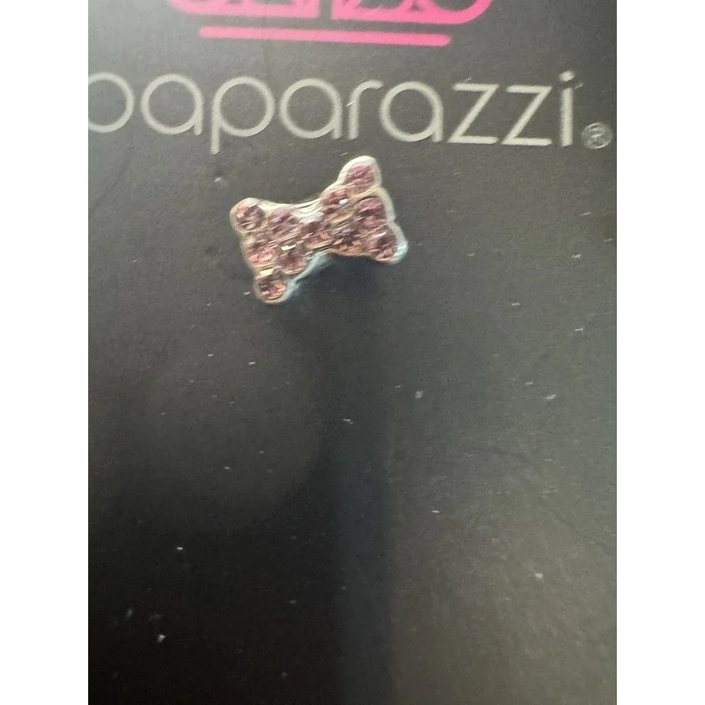 4 Piece Jewelry Lot Papparazzi 3 Sets of Earrings 1 Ring Most New Bows Heart